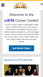 Mobile Screenshot of listacareercenter.com